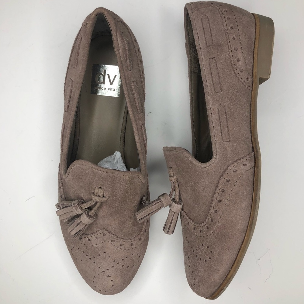 Dolce Vita Marcel Tassel Loafers Taupe Women’s Sz 10